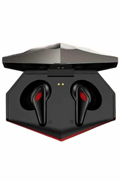 Bluetooth Kulaklık HD Ses Kaliteli Işıklı Metal Kasa Ios Android Uyumlu Mikrofonlu - Resim 4