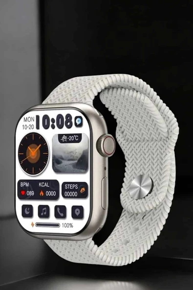 Akıllı Saat Tema Değiştirme Uyku ve Sağlık Takibi Bluetooth Bağlantılı - Resim 4