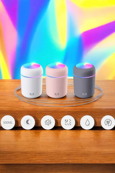 Ultrosonik Buharlı Hava Temizleyici Hava Nemlendirici Taşınabilir - Resim 2