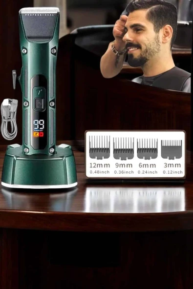 Tıraş Makinesi Uzun Pil Ömrü Şarjlı Günlük Tıraş Makinesi - Resim 2