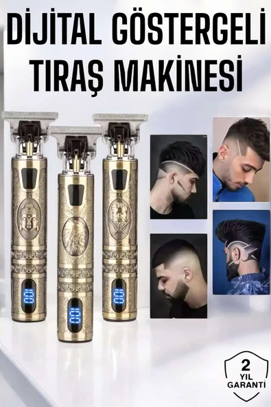 Tıraş Makinesi Çizik Tıraş Paslanmaz Çelik Uzun Ömürlü Şarjlı ürün görseli 1