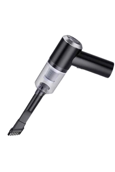 Araç İçi Süpürge Kablosuz Şarjlı Elektrikli Süpürge Elde Taşınabilir - Resim 3