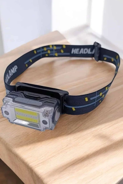 Kamp Feneri Balıkçı Feneri Başlıklı Suya Dayanıklı Kafa Lambası - Resim 4