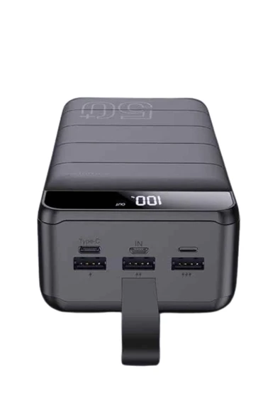 Powerbank Çoklu Şarj Girişi 50.000 Mah Taşınabilir Dijital Göstergeli - Resim 2