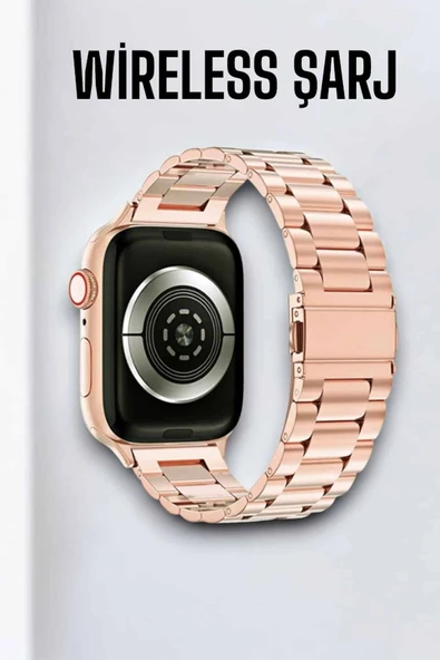 Akıllı Saat Adımsayar, Nabız Takibi ve GPS Destekli Kadınlara Özel - Resim 3