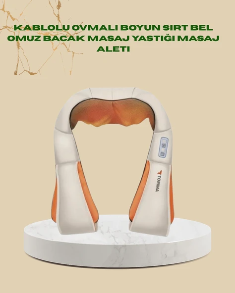 Ovmalı Isıtmalı Masaj Aleti – Boyun, Sırt, Bel, Omuz ve Bacak İçin ürün görseli 1