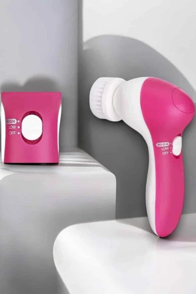 5 Fonksiyonlu Kablosuz Yüz Temizleme Cihazı ile Derinlemesine Cilt Bakımı - Resim 3