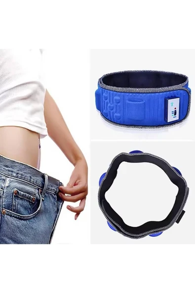 5 Motorlu Titreşimli Masaj Aleti Göbek Kemeri Selülit Cihazı Eritme Zayıflama - Resim 3