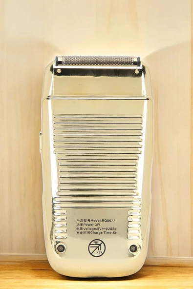 Tıraş Makinesi Paslanmaz Çelik Şarjlı Taşınabilir - Resim 4