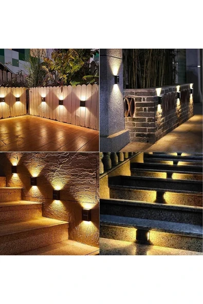 Bahçe Aydınlatması Solar Güneş Enerjili Dekoratik Led Işıklı Lamba - Resim 5
