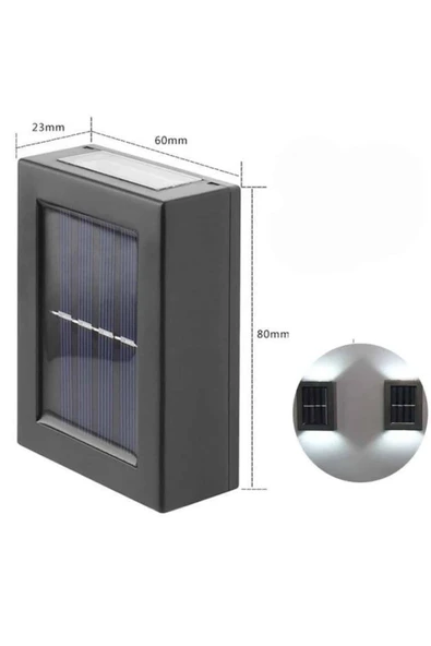 Bahçe Aydınlatması Solar Güneş Enerjili Dekoratik Led Işıklı Lamba - Resim 3