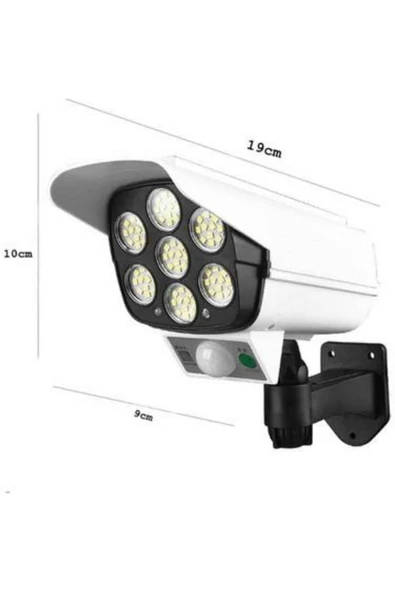 LED Lamba-Güneş Paneli Destekli Uzaktan Kumandalı Solar LED Lamba - Resim 5