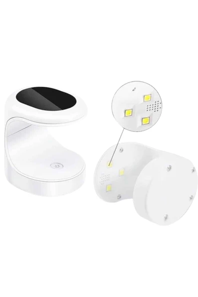 Kalıcı Oje Kurutucu Mini UV Işınlı Taşınabilir Hızlı ve Pratik Oje Kurutucu - Resim 2