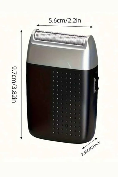 Taşınabilir Şarjlı Kablosuz Mini Tıraş Makinesi Sinek Kaydı Tıraş - Resim 4