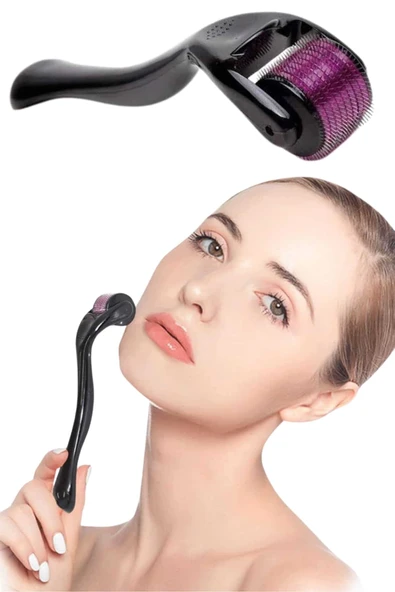 Dermaroller Titanyum 540 Iğneli 1 Mm Saç Kaş Sakal Serum Kullanıma Uygun - Resim 4