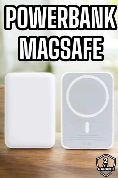 Magsafe Kablosuz Batarya Yüksek Performanslı Manyetik Tasarım Hızlı Şarj ürün görseli 1