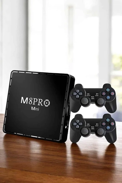 Oyun Konsolu Çift Kollu 1000 Oyunlu TV Box Netflix Youtube Atari - Resim 3