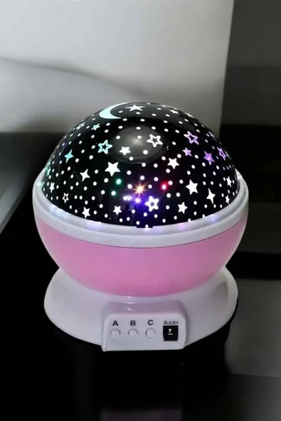Mavi ve Mor Işıklı Star Master Projeksiyon Lambası - Resim 4