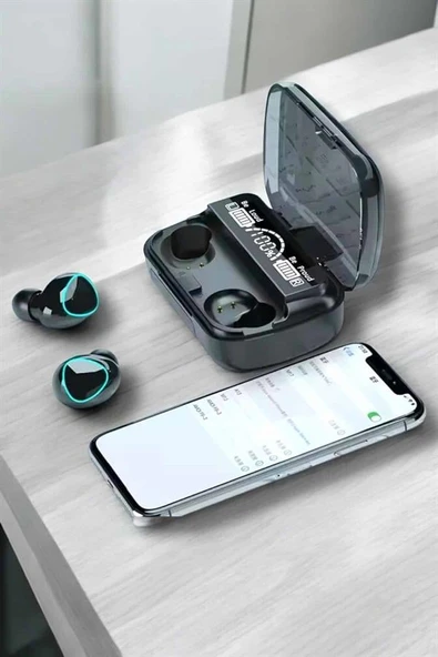 Bluetooth Bağlantılı Suya Dayanıklı, Uzun Pil Ömürlü Kablosuz Kulaklık - Resim 2