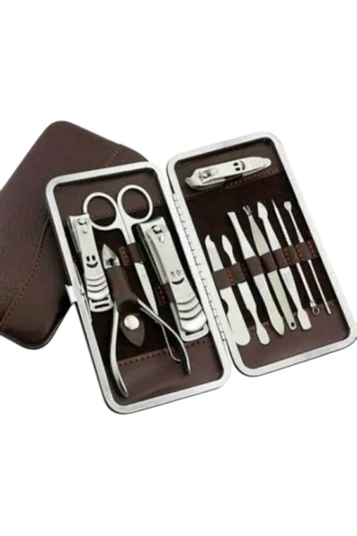 12 Parça Manikür Pedikür Seti - Resim 2