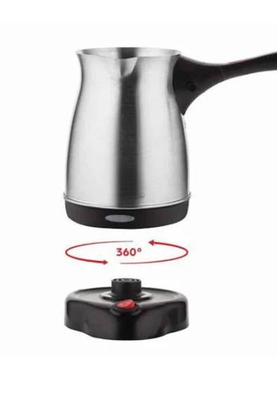 Çelik Kahve Makinesi Cezve 800 Watt Paslanmaz Çelik Türk Kahvesi Makinesi - Resim 2
