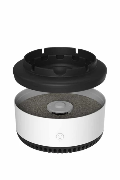 Kül Tablası Hava Temizleyici Araç Akıllı Küllük Duman Temizleyici - Resim 4