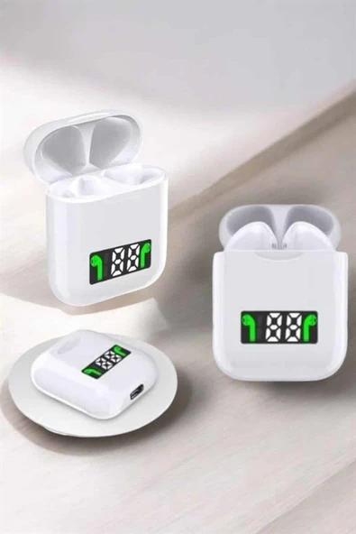 Kablosuz Müzik Keyfi Sunan LED Şarjlı TWS Bluetooth Kulaklık ürün görseli 1