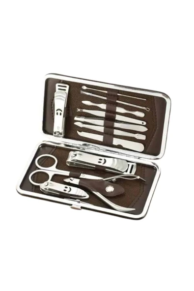 12 Parça Manikür Pedikür Seti - Resim 4