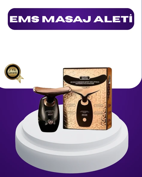 Yüz ve Boyun İçin Cilt Sıkılaştırıcı Masaj Cihazı ürün görseli 1