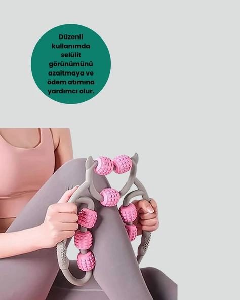 Ergonomik Kas Gevşetici Masaj Halkası Taşınabilir - Resim 3