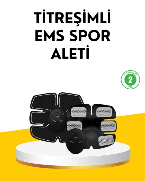Orijinal 2025 EMS Titreşimli Kas Çalıştırma Cihazı Evde Spor İçin A Kalite ürün görseli 1