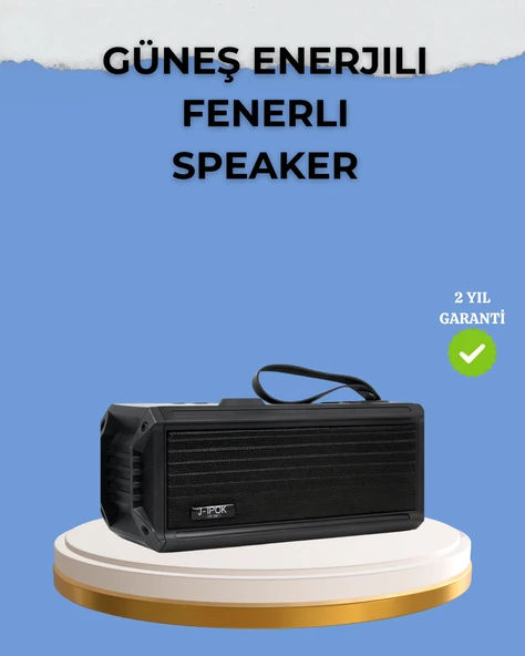 Kablosuz J-IPOX P520 Bluetooth Hoparlör Uzun Pil Ömrü ve Mikrofon ürün görseli 1