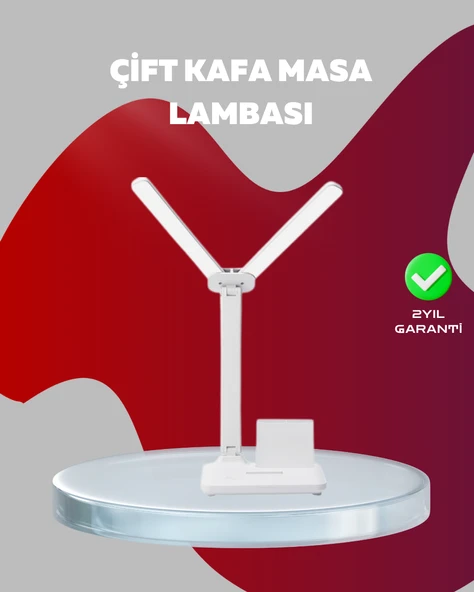 Kısılabilir LED Masa Lambası – Kalemlik, Telefon Standı ve Okuma Işığı Bir Arada ürün görseli 1