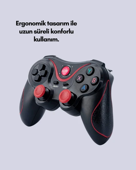 Gelişmiş Kontrol Hassasiyeti Sunan Kablosuz Bluetooth Oyun Kolu - Resim 3