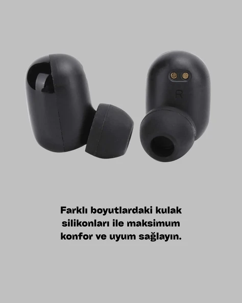 ABS Gövdeli, Hafif ve Uzun Ömürlü Bluetooth Kulaklık - Resim 2