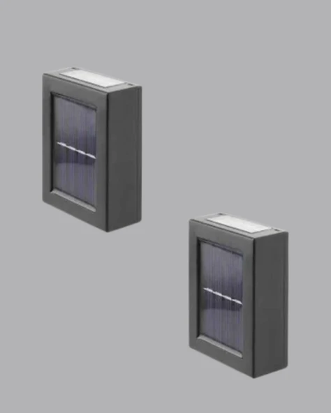 Güneş Enerjili LED Duvar Aydınlatması - Resim 2