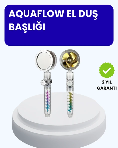 Sağanak Yağmur Etkili El Duşu – Start Stop Tuşlu Su Tasarruflu ürün görseli 1