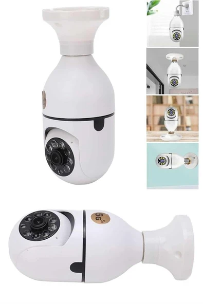 Kompakt Tasarımlı Gece Görüşlü Kablosuz Kamera ürün görseli 1