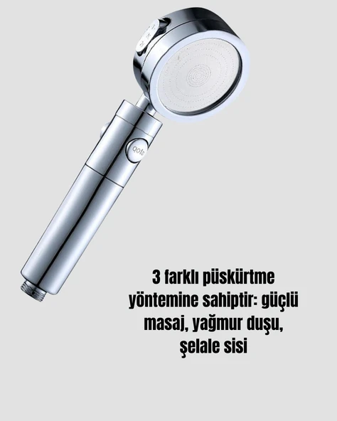 Su Basıncını Artıran Sızdırmaz Duş Başlığı ürün görseli 1
