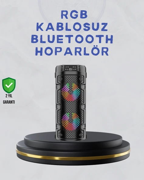Bluetooth 5.0 Destekli Yüksek Ses Kaliteli Hoparlör ürün görseli 1