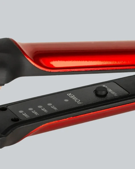 Elektriklenmeyi Azaltan İyonlu Saç Düzleştirici – Titanyum Plaka ve Şık Tasarım - Resim 5