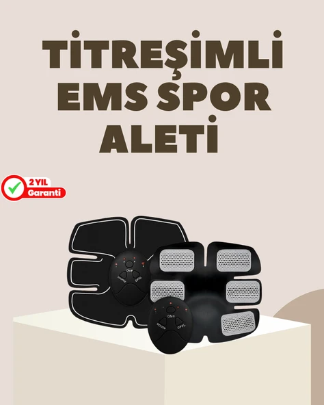 EMS Kas Yapma ve Yağ Yakma Cihazı Titreşimli 2025 Orijinal Spor Aleti ürün görseli 1