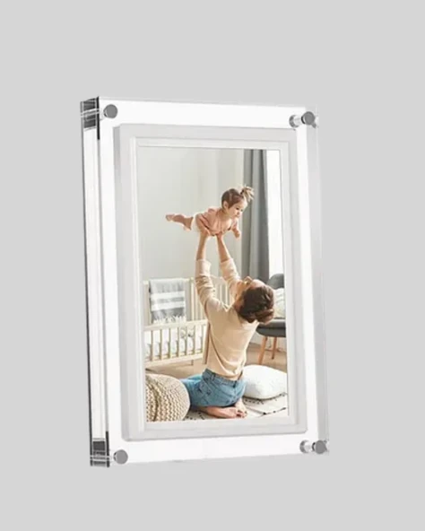 4GB Hafızalı 7 İnç Dijital Fotoğraf Çerçevesi – Yüzlerce Anınızı Saklayın - Resim 3