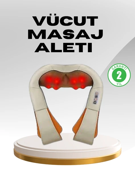 Ovmalı Kas Gevşetici Masaj Cihazı – Boyun, Omuz ve Sırt İçin Derin Etki ürün görseli 1