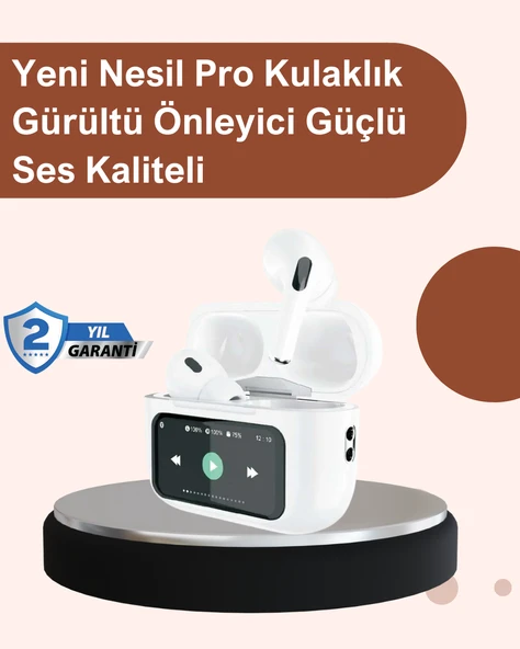 Otomatik Bağlantılı Bluetooth Kulaklık ANC Özellikli Su ve Ter Dayanıklı ürün görseli 1