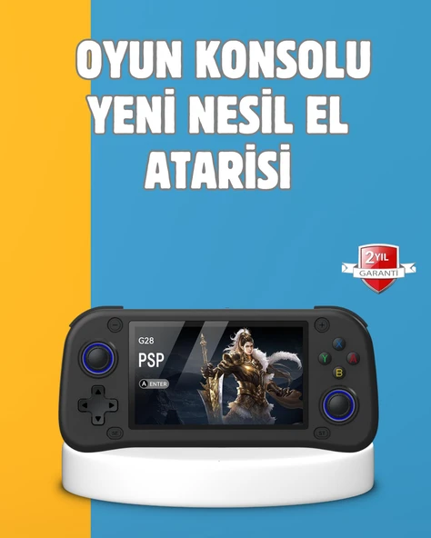 Taşınabilir El Tipi Oyun Konsolu Çoklu Emülatör Destekli 64GB ürün görseli 1