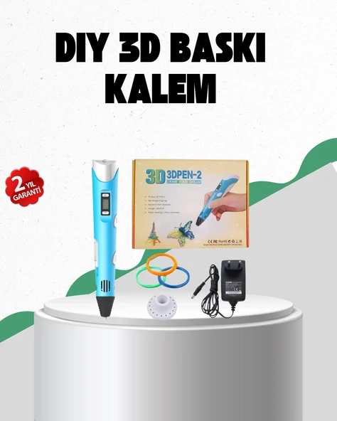 Profesyonel ve Hobi İçin 3D Modelleme Kalemi ürün görseli 1