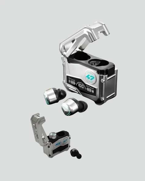 Hızlı Şarj Edilebilen Kablosuz Kulaklık – Uzun Süreli Kullanım için Tasarlandı - Resim 3