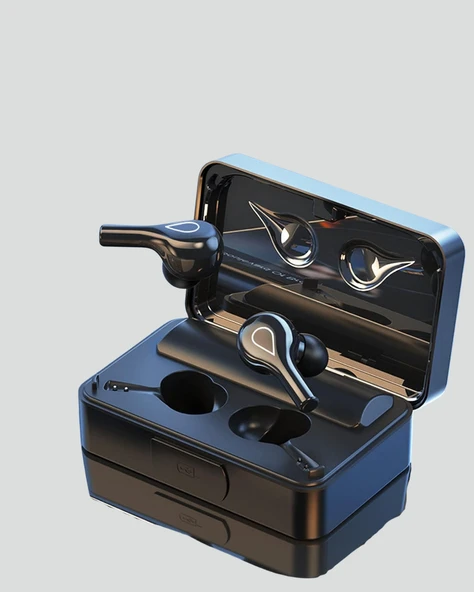 IPX Su Geçirmez Hifi Ses Kaliteli Dokunmatik Kulaklık - Resim 4