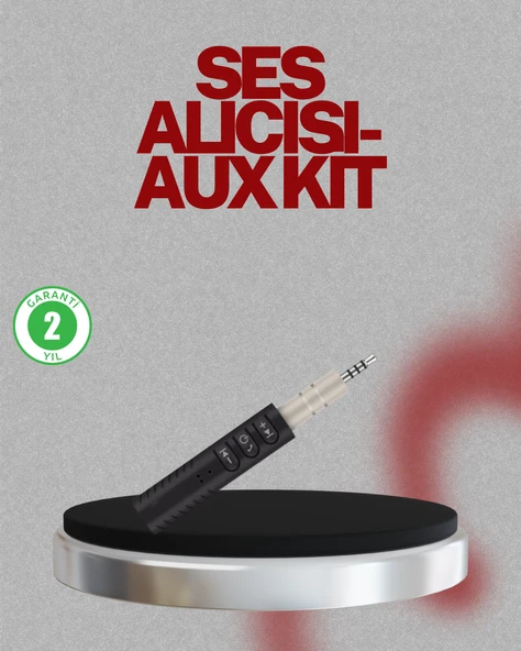 Taşınabilir Bluetooth 4.1 Ses Adaptörü – 10 Metre Çekim Mesafesi ürün görseli 1